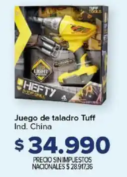 Carrefour Tuff juego de taladro oferta