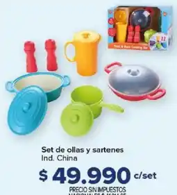 Carrefour Set de ollas y sartenes oferta