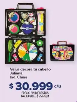 Carrefour Juliana valija decora tu cabello oferta