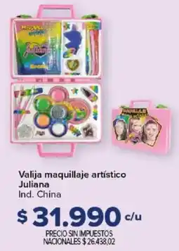 Carrefour Juliana valija maquillaje artístico oferta