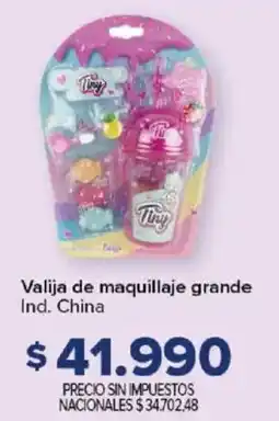 Carrefour Tiny valija de maquillaje grande oferta