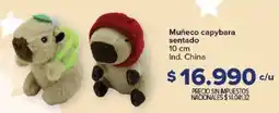 Carrefour Muñeco capybara sentado oferta