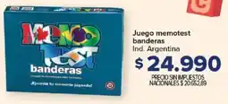 Carrefour Memotest banderas juego oferta