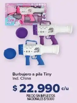 Carrefour Tiny burbujero a pila oferta