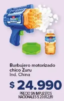 Carrefour Zuru burbujero motorizado chico oferta