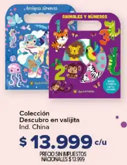 Carrefour Colección descubro en valijita oferta