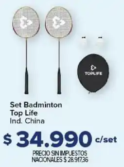 Carrefour Toplife set badminton oferta