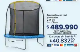 Carrefour Trampolín con red protectora oferta