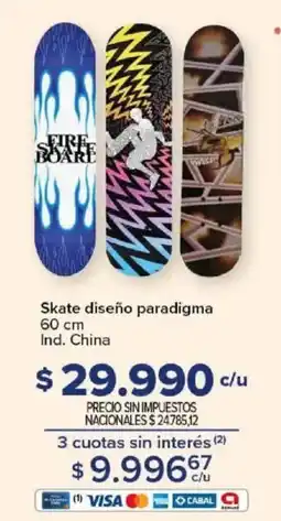 Carrefour Skate diseño paradigma oferta