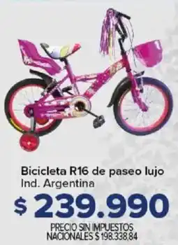 Carrefour Bicicleta R16 de paseo lujo oferta
