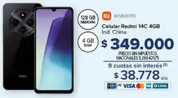 Carrefour Redmi celular 14c oferta