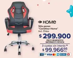 Carrefour Carrefour home silla gamer oferta
