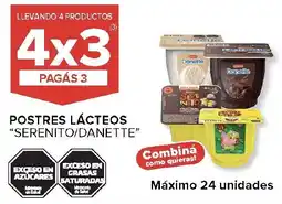 Carrefour Serenito/danette postres lácteos oferta