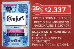 Carrefour Comfort suavizante de ropa clásico oferta