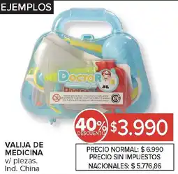 Carrefour Valija de medicina v/ piezas oferta