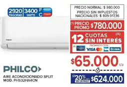 Carrefour Philco aire acondicionado split oferta