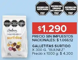 Carrefour Bulnez galletitas surtido oferta