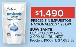 Carrefour Bulnez suavizante clásico doy pack oferta