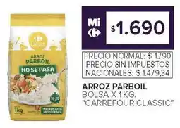 Carrefour Carrefour classic arroz parboil bolsa oferta