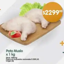 Supermercados Buenos Días Pata muslo oferta