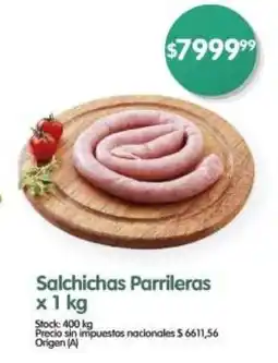 Salchichas parrileras