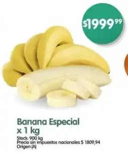 Supermercados Buenos Días Banana especial oferta