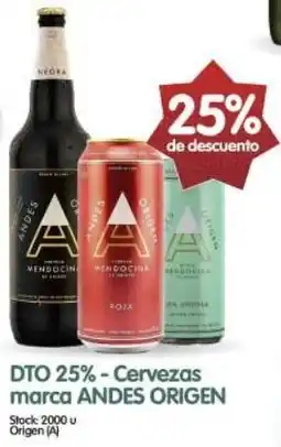 Andes origen cervezas marca