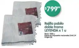 Supermercados Buenos Días Leyenda rejilla pabilo doble trama oferta