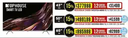 Coto Tophouse smart tv led 43" oferta