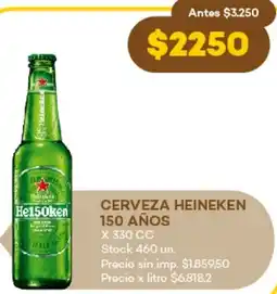 Supermercados Tadicor Heineken cerveza oferta