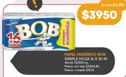 Supermercados Tadicor Bob papel higiénico oferta
