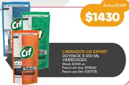Supermercados Tadicor Cif limpiador oferta