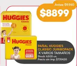 Supermercados Tadicor Huggie classic oferta