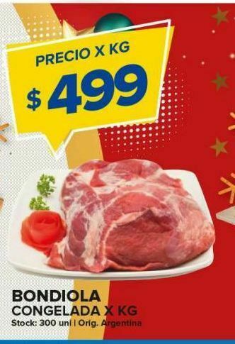 Carrefour Bondiola congelada x kg oferta