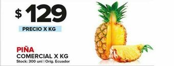 Carrefour Piña comercial x kg oferta