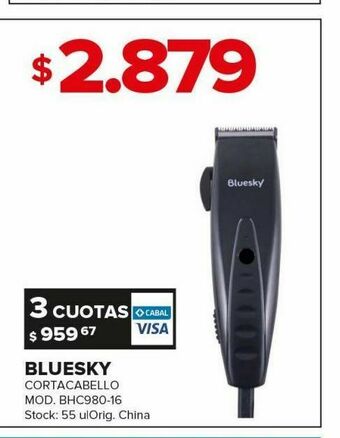 Carrefour Cortacabello bluesky oferta