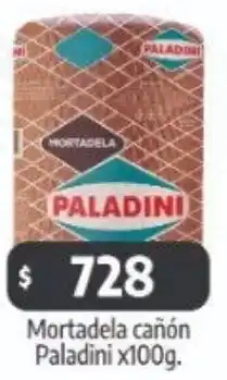 Autoservicio Capo Paladini mortadela cañón oferta