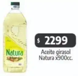 Autoservicio Capo Natura aceite girasol oferta