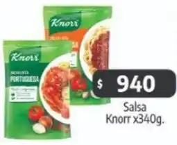 Autoservicio Capo Knorr salsa oferta