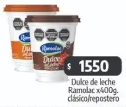 Autoservicio Capo Ramolac dulce de leche oferta