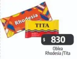Autoservicio Capo Rhodesia/tita oblea oferta