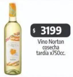 Autoservicio Capo Norton vino cosecha tardía oferta