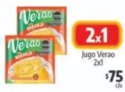 Autoservicio Capo Verao jugo oferta