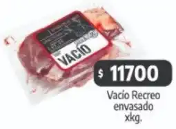 Autoservicio Capo Vacío recreo envasado oferta