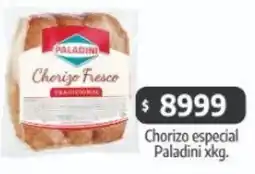Autoservicio Capo Paladini chorizo especial oferta