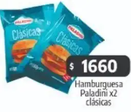 Autoservicio Capo Paladini hamburguesa oferta