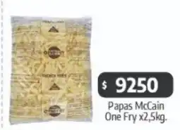 Autoservicio Capo Mccain one fry papas oferta