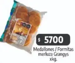 Autoservicio Capo Grangys medallones/formitas merluza oferta