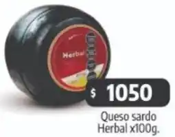 Autoservicio Capo Herbal queso sardo oferta
