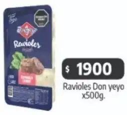Autoservicio Capo Ravioles don yeyo oferta